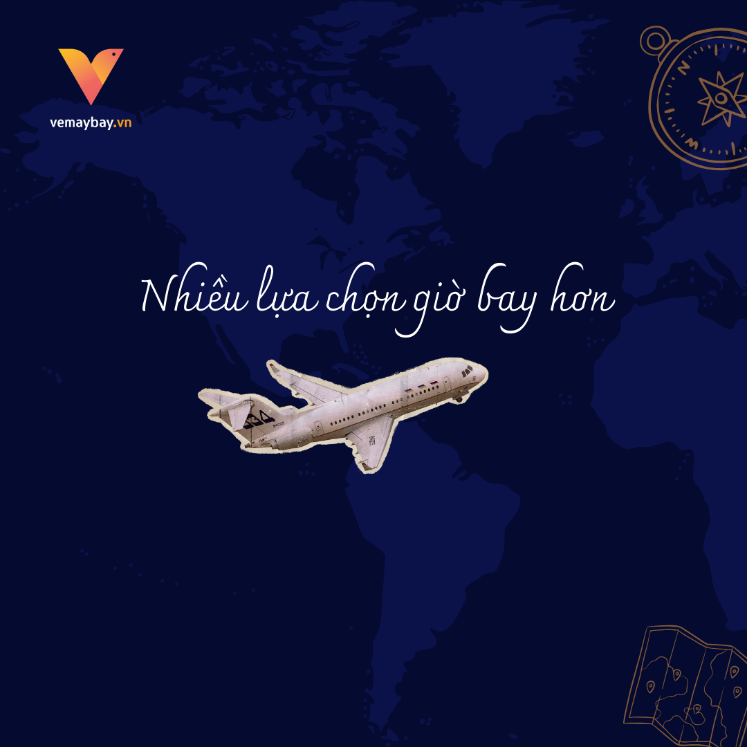 Nhiều lựa chọn giờ bay hơn