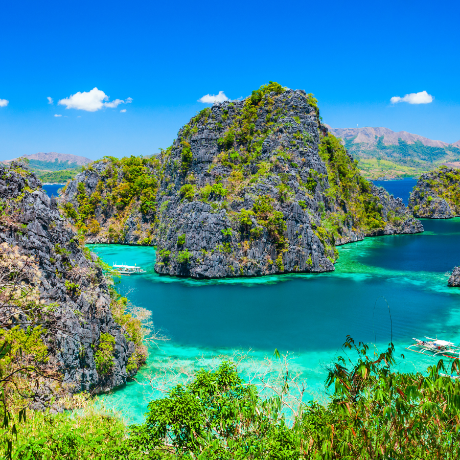 Bạn có thể chọn Cebu Pacific hoặc Philippines Airlines để đến Palawan